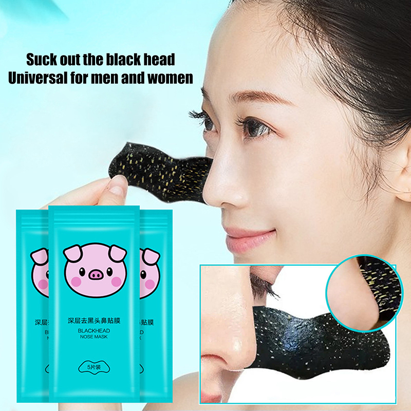 Charcoal Pore Strip - 5/15/25/50 Stuks Bamboe Houtskool Mee-eter Verwijderen