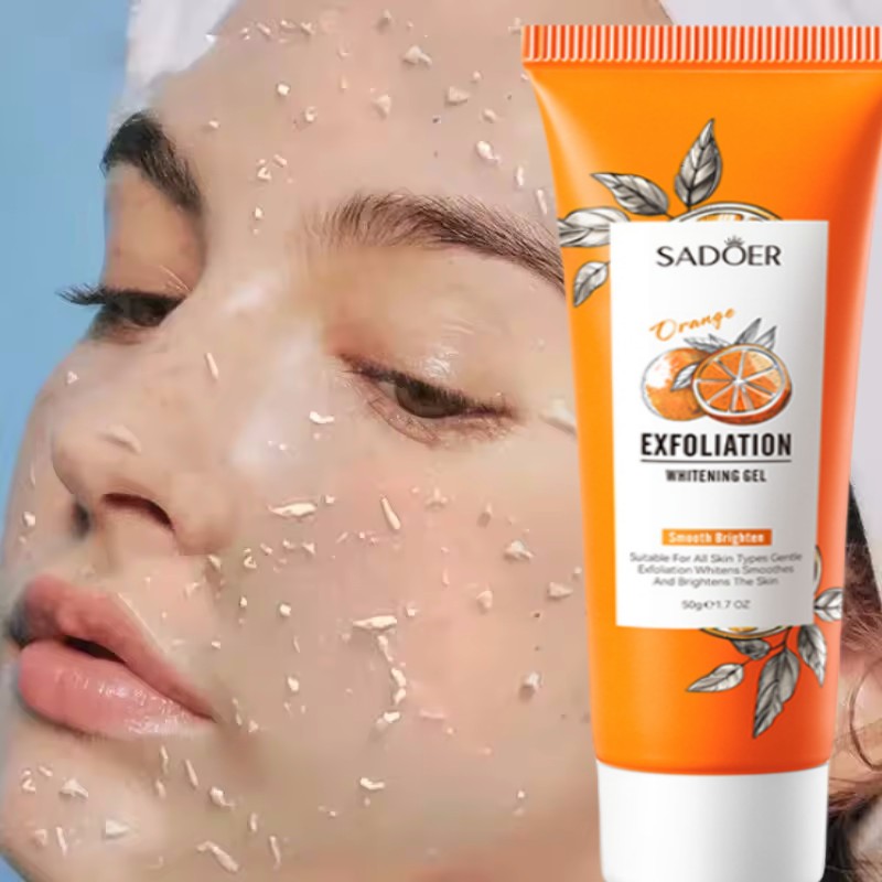 Ceramide Moisturizer - Oranje Exfoliërende Peeling Gel Gezichtsscrub Hydraterende