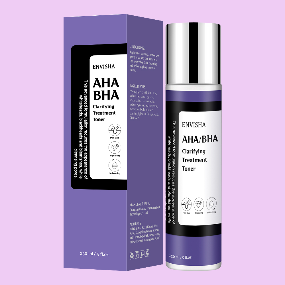 Lactic Acid Toner - ENVISHA Gezicht Huidverzorging Reiniging Toner Krimpen