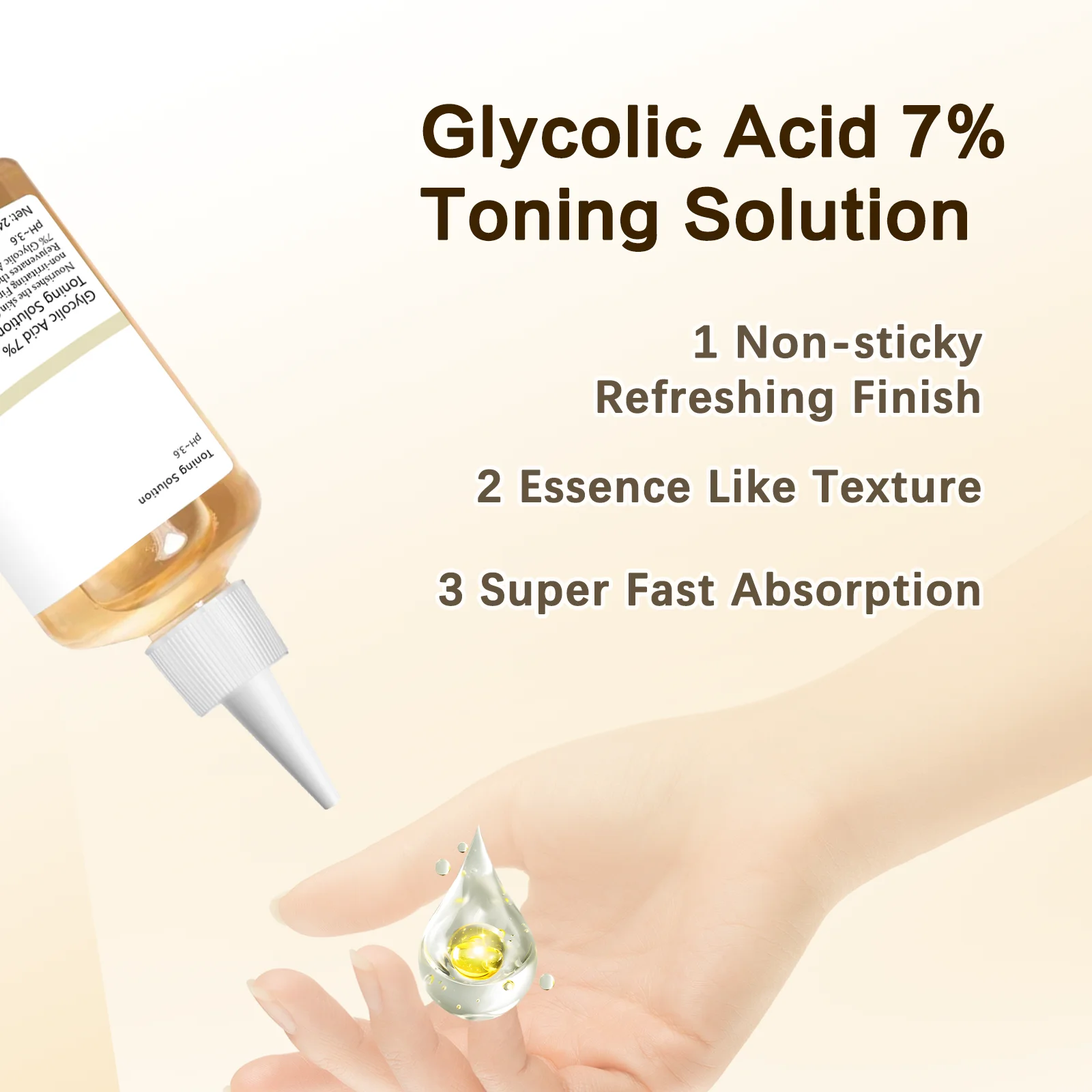 7% Glycolzuur Tonic Solution 2 - Lactic Acid Toner recensie en prijs