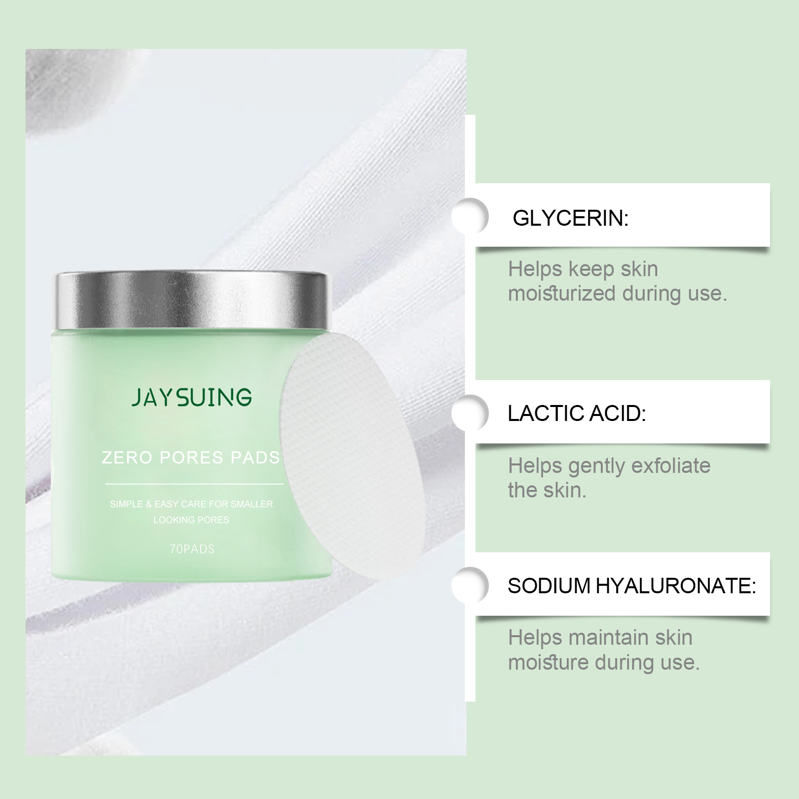 Salicylzuur Pads Porie Vermind - Lactic Acid Toner recensie en prijs