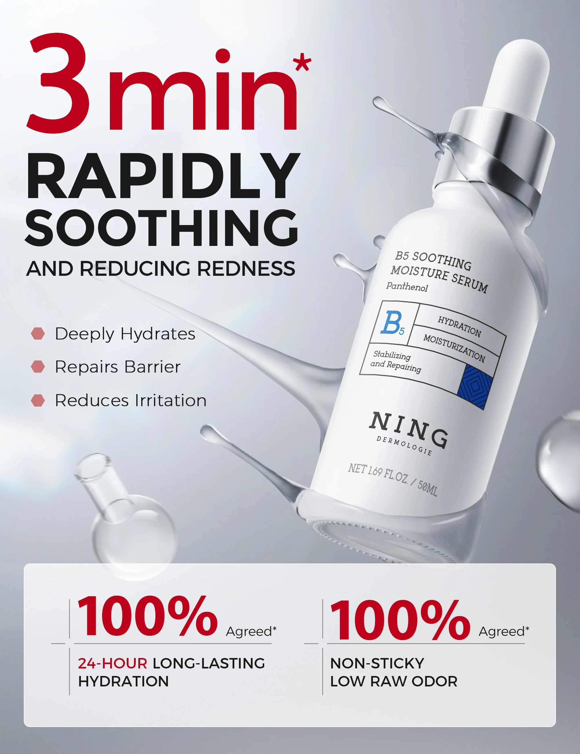 Vitamine B5-serum – Hydrateren - Ceramide Moisturizer recensie en prijs