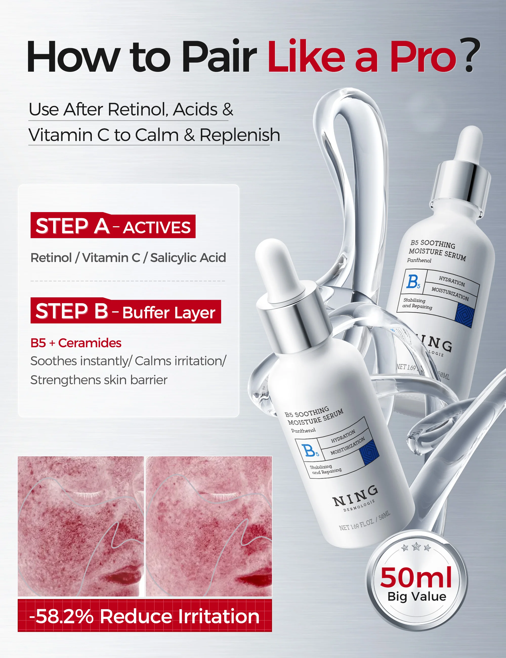 Vitamine B5-serum – Hydrateren - Ceramide Moisturizer recensie en prijs