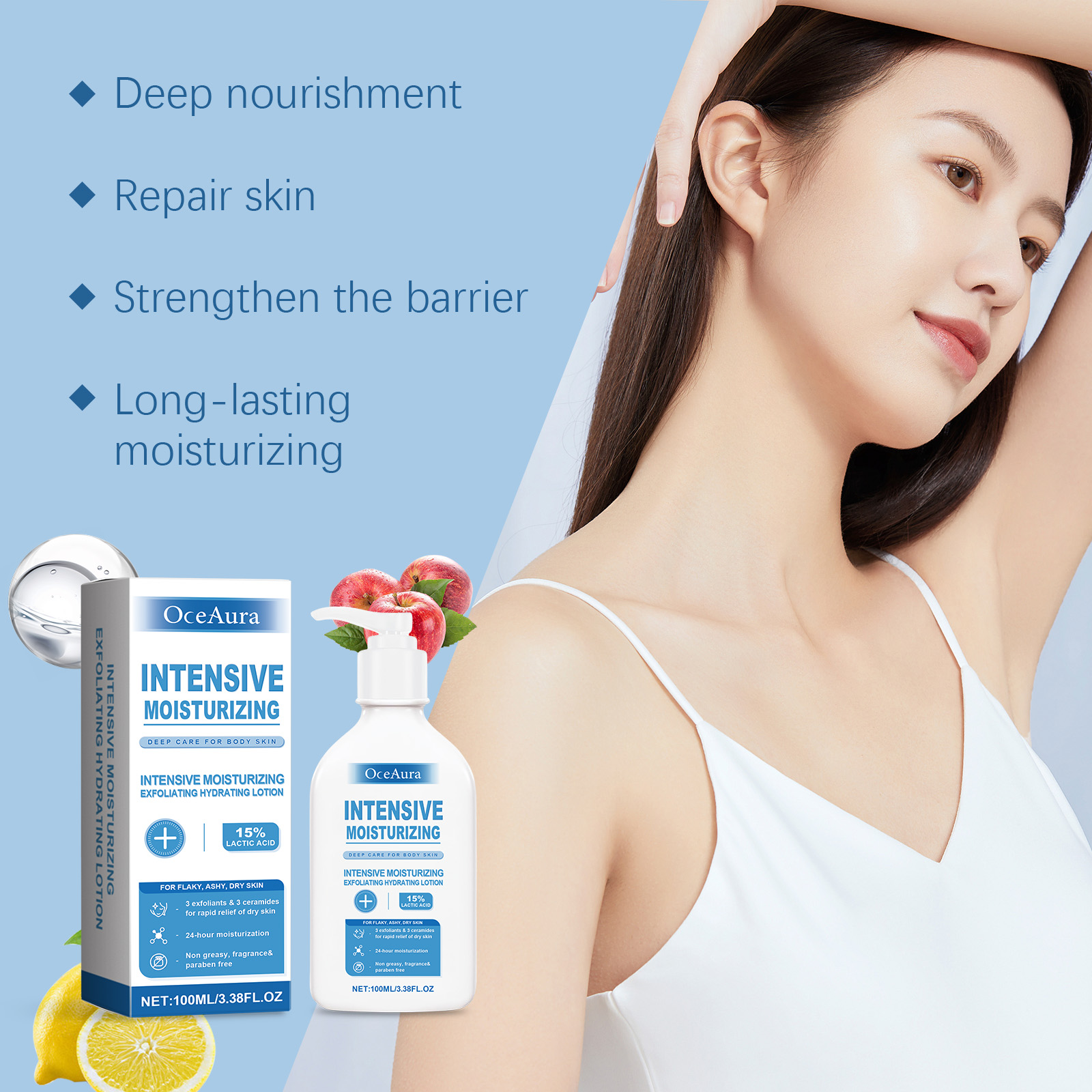 OceAura Intensieve genezende b - Lactic Acid Toner recensie en prijs