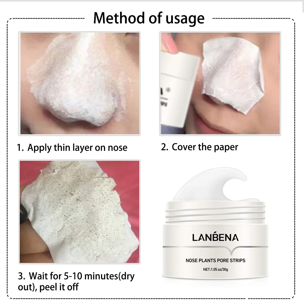 LANBENA Gezichtsmasker Zwarte  - Lactic Acid Toner recensie en prijs